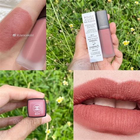 chanel 804 mauvy nude|CHANEL ROUGE ALLURE INK FUSION 804 MAUVY NUDE.